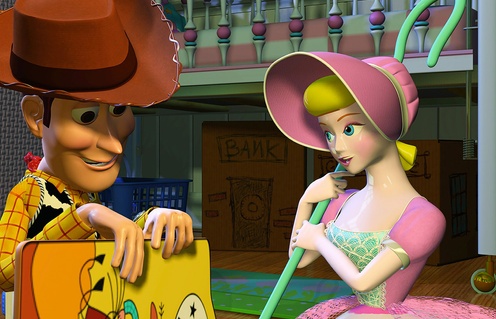 Une scène du film Toy Story 2