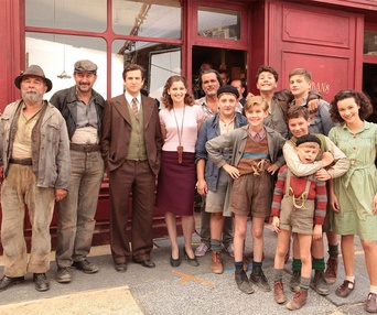 Une scène du film La nouvelle guerre des boutons