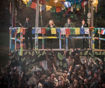 Une scène du film Zombieland: Double Tap