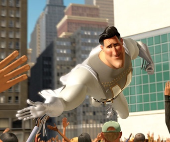 Une scène du film Megamind