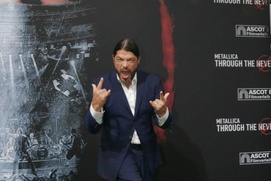 En tournée pour le film Metallica Through the Never