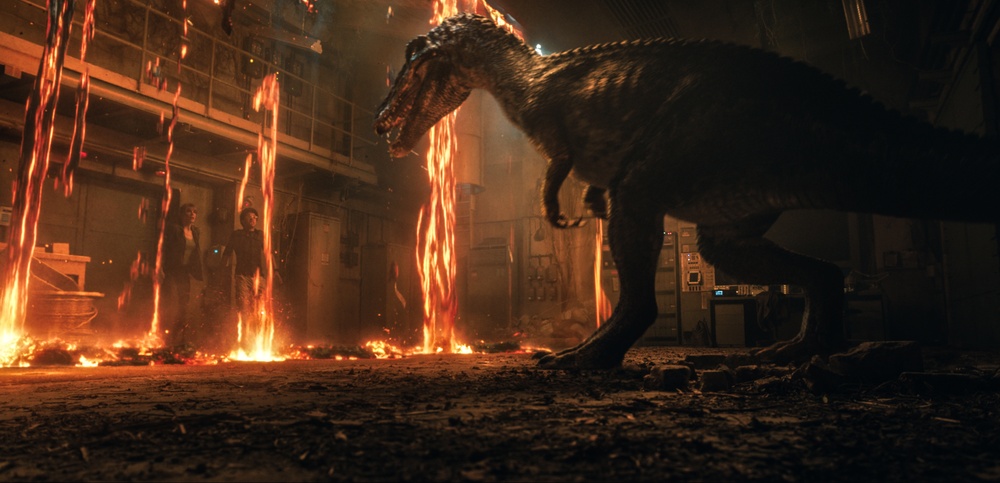 Une scène du film Jurassic World: Fallen Kingdom