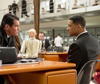 Une scène du film Men in Black III
