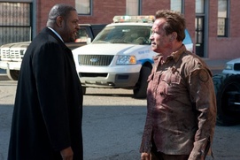 Une scène du film The Last Stand
