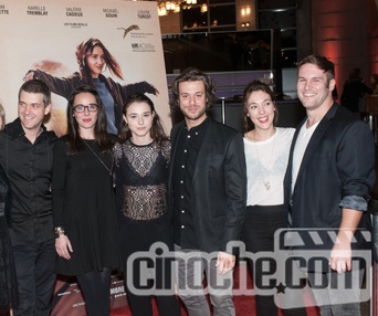 Sur le tapis rouge du film Les êtres chers