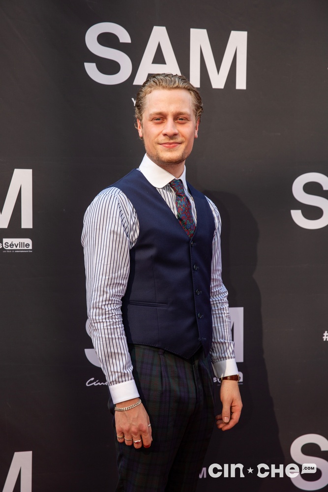 Sur le tapis rouge du film Sam