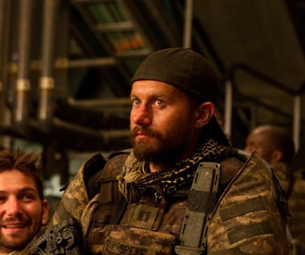 Une scène du film World War Z