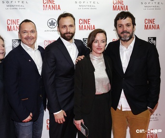 Sur le tapis rouge du film Nous sommes les autres