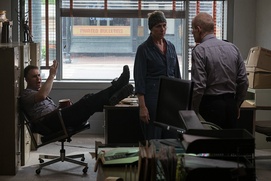 Une scène du film Three Billboards Outside Ebbing, Missouri Une scène du film Three Billboards Outside Ebbing, Missouri