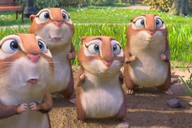 Une scène du film The Nut Job 2: Nutty by Nature