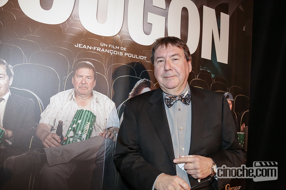 Sur le tapis rouge du film Votez Bougon