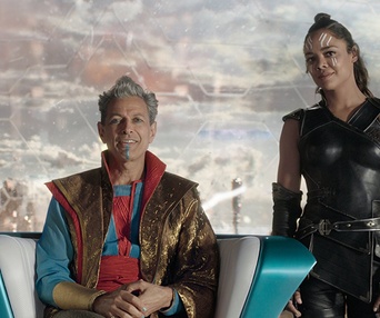 Une scène du film Thor: Ragnarok