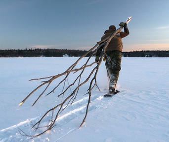 Une scène du film En attendant le printemps