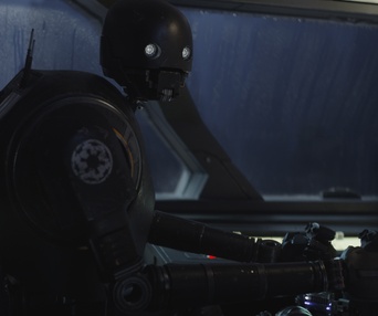 Une scène du film Rogue One: A Star Wars Story
