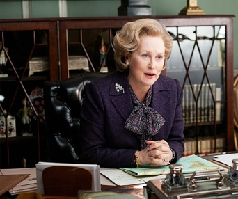 Une scène du film The Iron Lady
