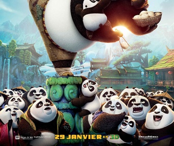 Affiche du film Kung Fu Panda 3
