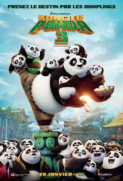 Affiche du film Kung Fu Panda 3