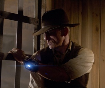 Une scène du film Cowboys & Aliens