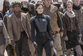 Une scène du film The Hunger Games: Mockingjay - Part 2