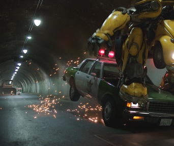 Une scène du film Bumblebee