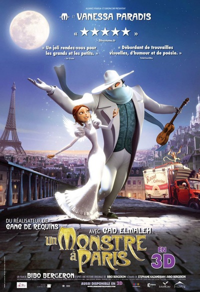 Affiche du film Un monstre à Paris