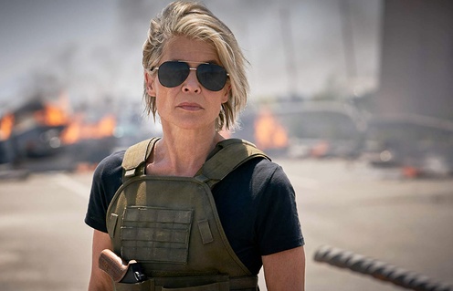Une scène du film Terminator: Dark Fate