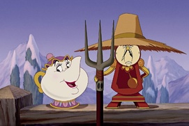 Une scène du film Beauty and the Beast Une scène du film Beauty and the Beast