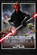 Affiche du film Star Wars épisode 1: La menace fantôme