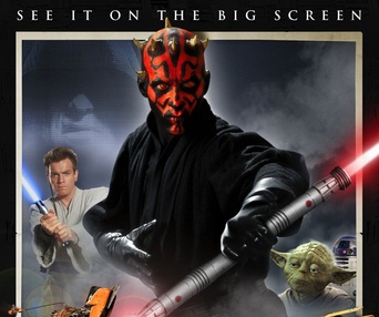 Affiche du film Star Wars Episode 1: The Phantom Menace