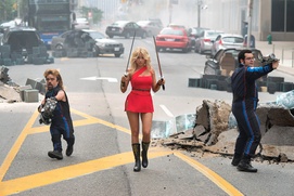 Une scène du film Pixels