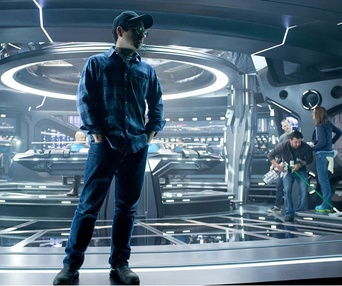Sur le plateau du film Star Trek Into Darkness