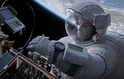 Une scène du film Gravity