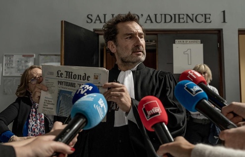Une scène du film Goliath