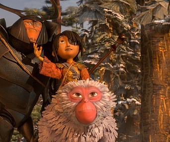 Une scène du film Kubo and the Two Strings
