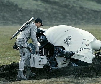 Une scène du film Oblivion