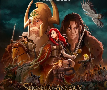 Affiche du film Le seigneur des anneaux : la guerre des Rohirrim