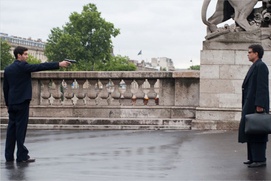 Une scène du film Les hommes libres Une scène du film Les hommes libres