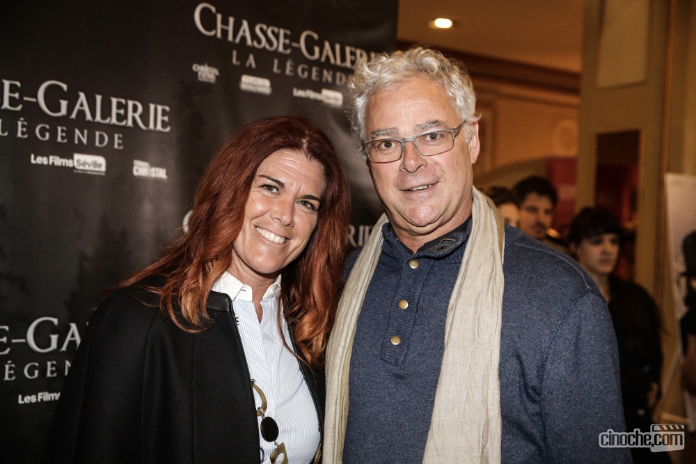 Sur le tapis rouge du film Chasse-Galerie : La légende