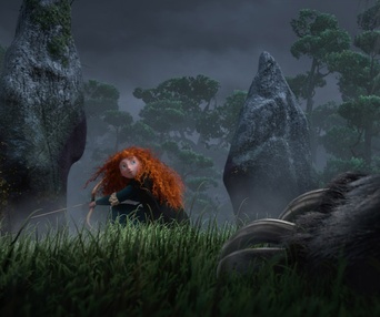 Une scène du film Brave