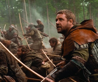 Une scène du film Robin Hood