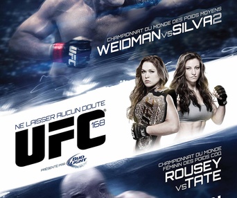 Affiche du film UFC 168: Weidman vs. Silva II