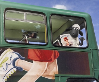 Une scène du film Shaun the Sheep