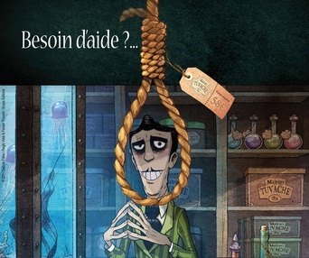 Affiche du film Le magasin des suicides