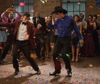 Une scène du film Footloose
