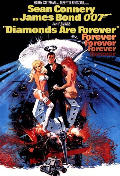 Affiche du film Diamonds Are Forever