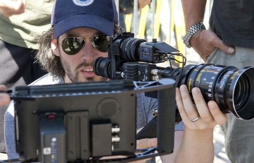 Jason Reitman réalise une scène de Up in the Air