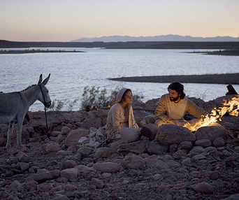 Scène du film La nativité