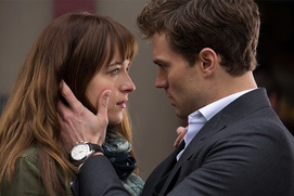 Une scène du film Fifty Shades of Grey Une scène du film Fifty Shades of Grey