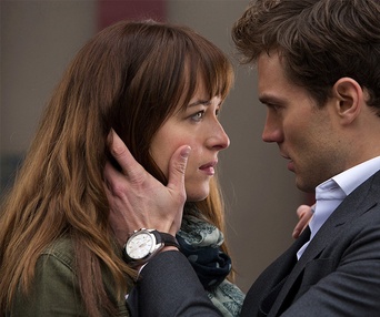 Une scène du film Fifty Shades of Grey