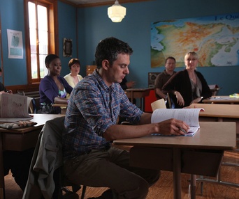 Une scène du film French Immersion